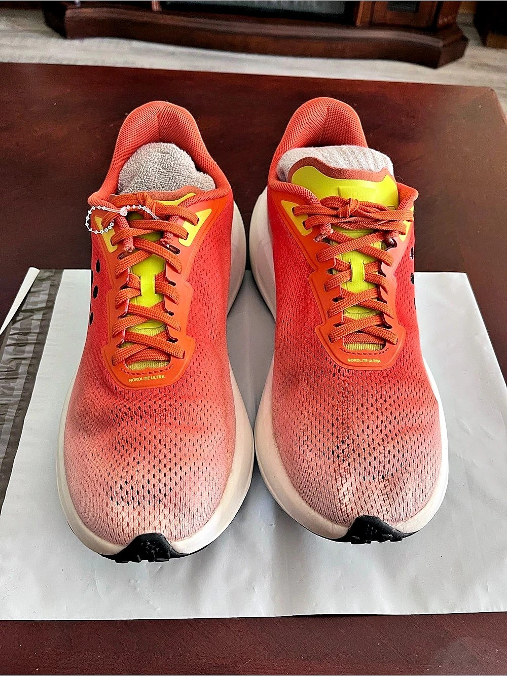 Craft Nordlite Ultra Mens Athletic Shoes Orange & Pink US 9.5